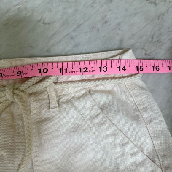 Maje Piano Straight-Leg Jeans in ecru 100% cotton size 38/6US - Picture 8 of 10